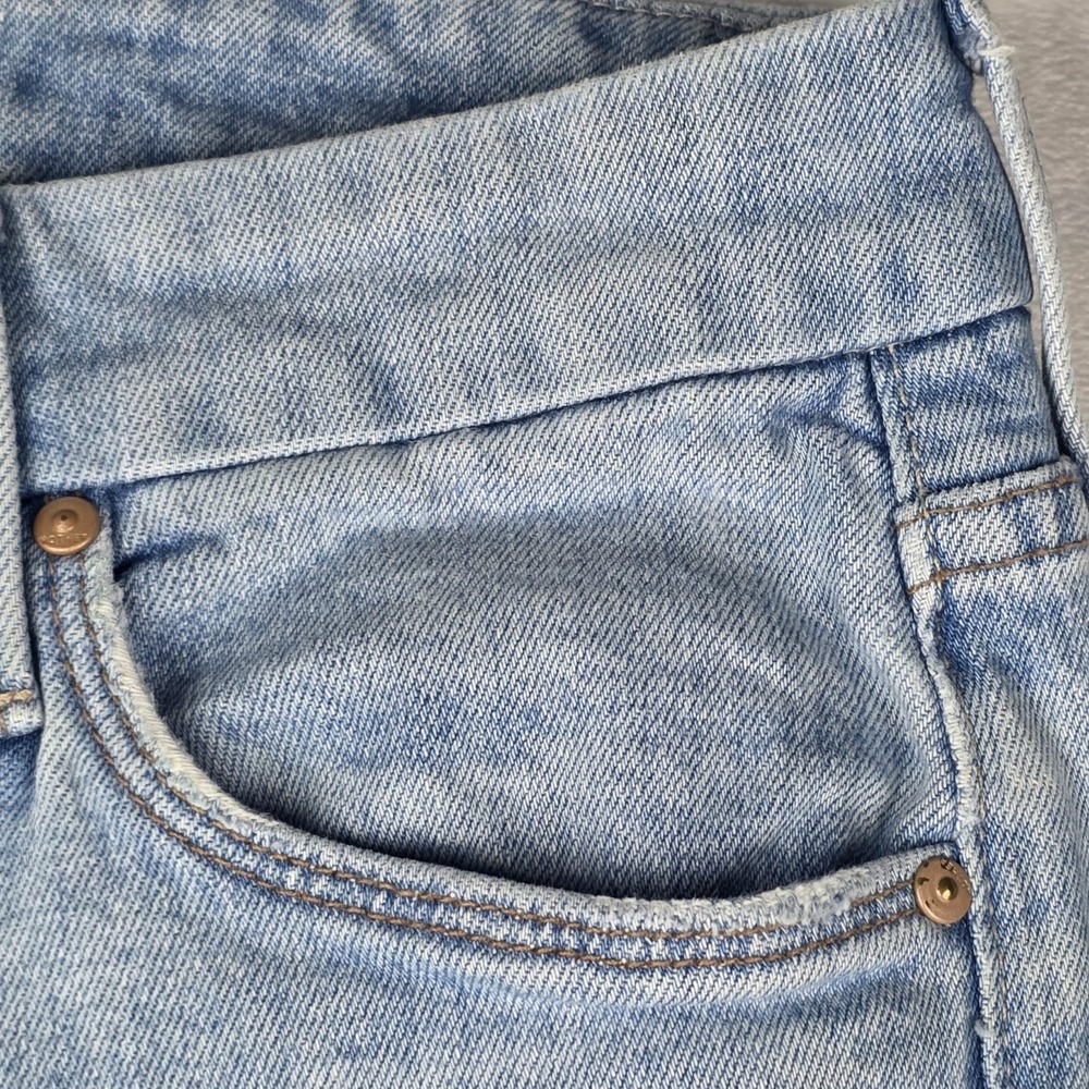 Mother Jeans Womens Size 25 The Looker Ankle Snippet Zapped Ligh Wash Blue Denim - Picture 6 of 15